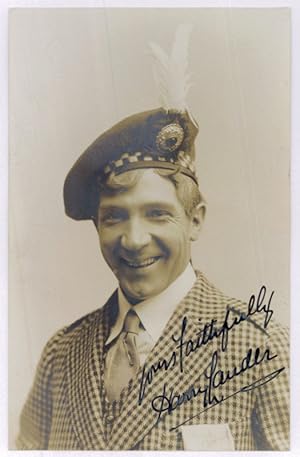 Seller image for Autograph portrait postcard signed and inscribed. for sale by Antiquariat INLIBRIS Gilhofer Nfg. GmbH