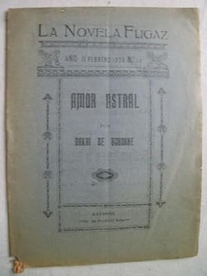 Imagen del vendedor de AMOR ASTRAL a la venta por Librera Maestro Gozalbo