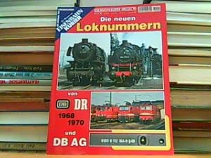 Bild des Verkufers fr Die neuen Loknummern von DB, DR und DB AG. 1968 1970. 3. Quartal 2008. zum Verkauf von Antiquariat Ehbrecht - Preis inkl. MwSt.