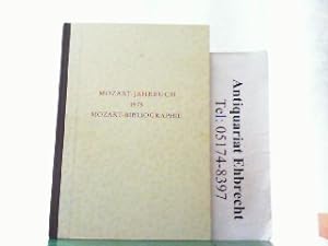 Seller image for Mozart-Bibliographie (bis 1970). Mozart-Jahrbuch 1975. for sale by Antiquariat Ehbrecht - Preis inkl. MwSt.