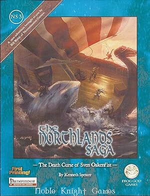 Seller image for Northlands Saga, The #3 - The Death Curse of Sven Oakenfist Pathfinder (Pathfinder Adventures (Frog God Games)) for sale by Noble Knight Games