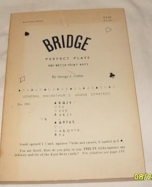 Seller image for Bridge Perfect Plays and Match Point Ways: Sure Tricks for sale by Big E's Books