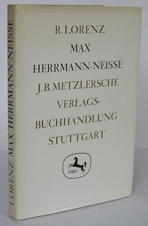 Seller image for Max Herrmann-Neisse Mit einem Geleitwort von Prof. Fritz Martini for sale by Antiquariat Werner Steinbei