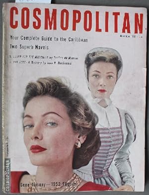 COSMOPOLITAN MAGAZINE (November 1952; Volume-133 #5 ) Gene Tierney PHOTO Cover // Lover for the M...