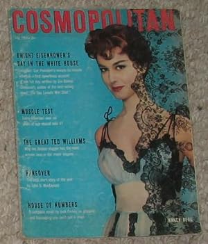 COSMOPOLITAN MAGAZINE (July 1956; Volume-141 #1); Nancy Berg Photo on Cover; A Day with Dwight D....