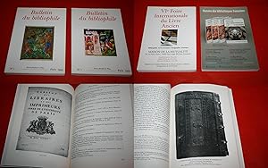 Image du vendeur pour Bulletin du Bibliophile. 1993. N 1 et N 2. Deux Bulletins. Anne 1993 Complte. mis en vente par Bookinerie