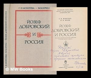 Seller image for Yozef Dobrovskiy i Rossiya [Josef Dobrovský and Russia. Language: Russia] for sale by MW Books Ltd.