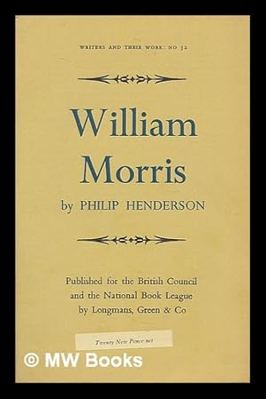 Imagen del vendedor de William Morris a la venta por MW Books Ltd.