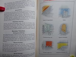 Die SICHEL Werkstoffe - ihre Eigenschaften und Anwendungsgebiete. Einbandtitel: Sichel Maler-Buch.