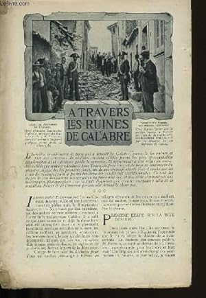 Imagen del vendedor de A TRAVERS LES RUINES DE CALABRE. a la venta por Le-Livre