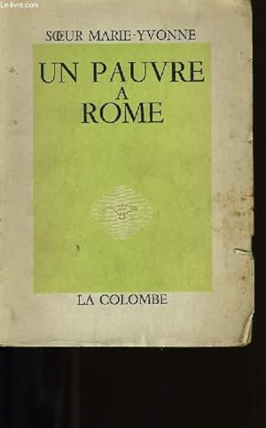 Seller image for UN PAUVRE A ROME. for sale by Le-Livre