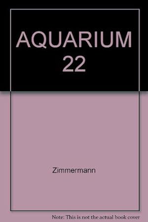 Immagine del venditore per Aquarium, numro 22 venduto da JLG_livres anciens et modernes