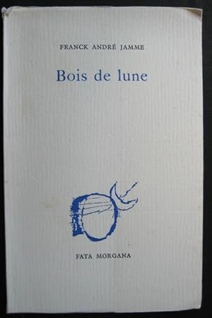 Image du vendeur pour Bois de lune: [pomes]. [Gravures de] Richard Texier mis en vente par James Fergusson Books & Manuscripts