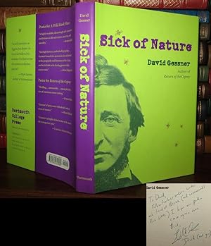 Seller image for SICK OF NATURE Signed 1st for sale by Rare Book Cellar