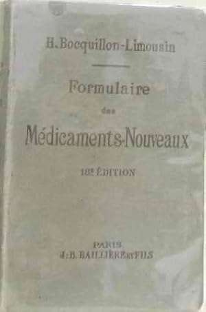 Formulaire des médicaments nouveaux 18è édition