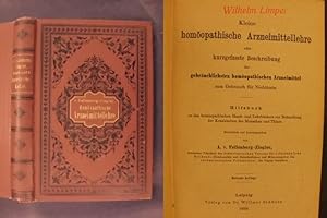 Seller image for Kleine homopathische Arzneimittellehre oder kurzgefasste Beschreibung der gebruchlichsten homopathischen Arzneimittel zum Gebrauch fr Nichtrzte for sale by Buchantiquariat Uwe Sticht, Einzelunter.