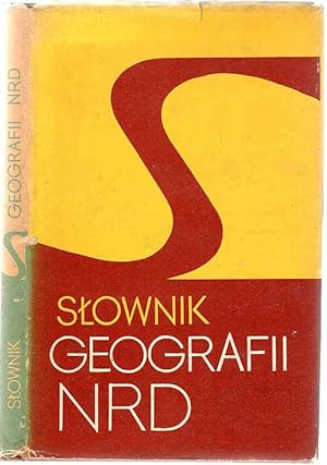 Image du vendeur pour Slownik geografii NRD [Niemieckiej Republiki Demokratycznej] mis en vente par POLIART Beata Kalke