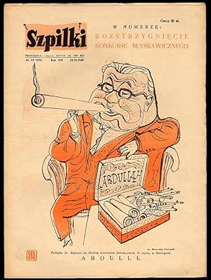 Seller image for Szpilki. R.14 (1948). Nr 24 (359) (13 czerwca 1948) for sale by POLIART Beata Kalke