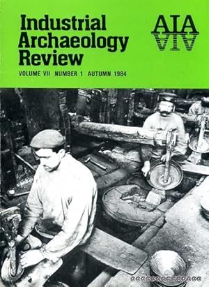 Image du vendeur pour Industrial Archaeology Review volume VII Number 1, Autumn 1984 mis en vente par Pendleburys - the bookshop in the hills