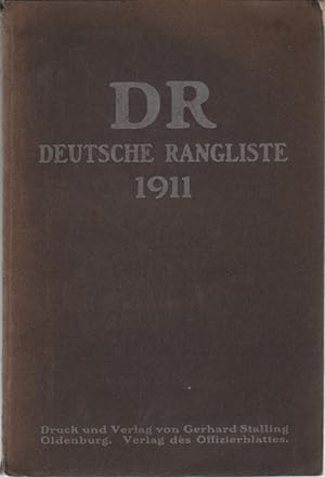 Deutsche Rangliste, umfassend das gesamte aktive Offizierskorps (.) der deutschen Armee und Marin...