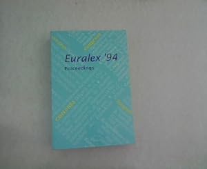 Bild des Verkufers fr Euralex 1994. zum Verkauf von Antiquariat Bookfarm