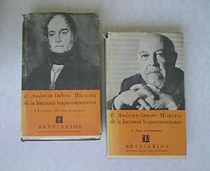 Bild des Verkufers fr Historia de la literatura hispanoamericana. Volumes I and II (2 books!). I: La colonia. Cien anos de Republica. II: Epoca contemporanea. zum Verkauf von Antiquariat Bookfarm