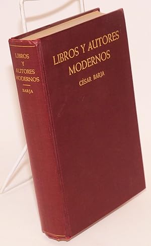 Bild des Verkufers fr Libros y autores modernos; siglos XVIII y XIX zum Verkauf von Bolerium Books Inc.