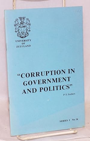 Corruption in Government and Politics