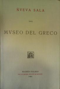 Imagen del vendedor de Nueva sala del Museo del Greco. Catlogo a la venta por Librera La Candela