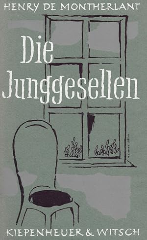 Bild des Verkufers fr Die Junggesellen. Roman. zum Verkauf von Georg Fritsch Antiquariat
