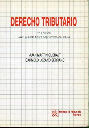 Imagen del vendedor de DERECHO TRIBUTARIO. 2 edicin, actualizada hasta septiembre e 1995. a la venta por angeles sancha libros