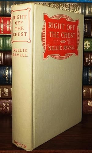 Seller image for RIGHT OFF THE CHEST for sale by Rare Book Cellar