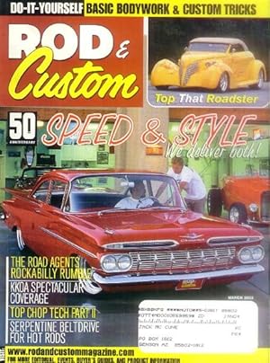 Seller image for Rod & Custom Magazine March 2003 for sale by Paperback Recycler