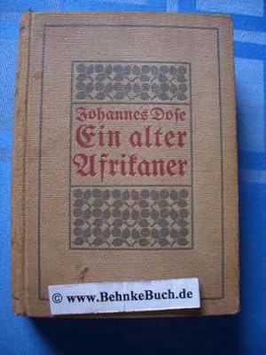 Bild des Verkufers fr Ein alter Afrikaner : Erzhlung. zum Verkauf von Antiquariat BehnkeBuch