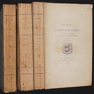 Image du vendeur pour Les Vies des Dames Galantes. - D'aprs l'dition originale de 1666 et les copies et manuscrits de la Bibliothque Nationale. Augmentes de notes critiques, historiques et d'une notice sur Brantme / par Eugne Vignon mis en vente par Lirolay