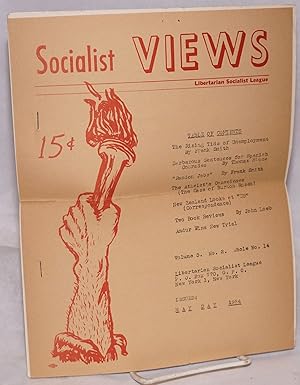 Seller image for Socialist views. Whole no. 14 (May Day 1954) for sale by Bolerium Books Inc.