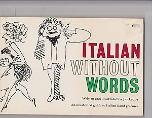 Imagen del vendedor de Italian Without Words a la venta por Meir Turner