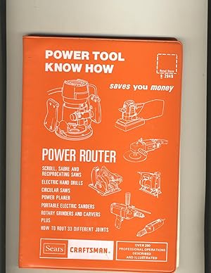 Bild des Verkufers fr Power Router and Other Tools Cat. No. 9-2949 zum Verkauf von Richard Lemay
