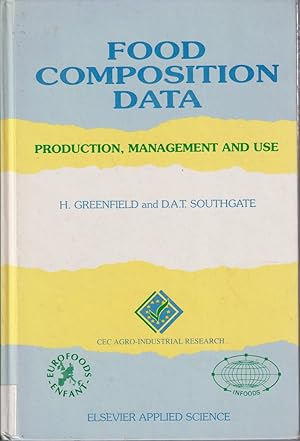 Immagine del venditore per Food Composition Data: Production, Management and Use venduto da Jonathan Grobe Books