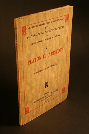 Bild des Verkufers fr Platon et Aristote. zum Verkauf von Steven Wolfe Books