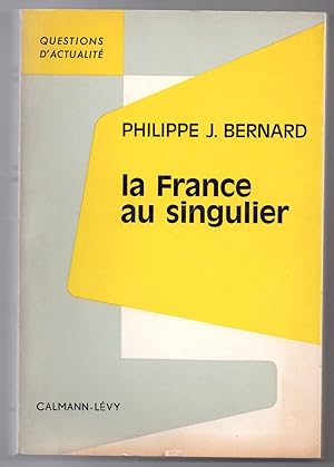 La France au Singulier