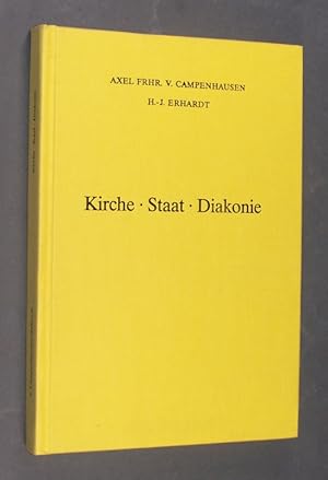 Immagine del venditore per Kirche, Staat, Diakonie. Zur Rechtsprechung des Bundesverfassungsgerichtes im diakonischen Bereich. [Von Axel Frhr. v. Campenhausen und H.-J. Erhardt]. (= Sachbcher der Diakonie. Band 1). venduto da Antiquariat Kretzer