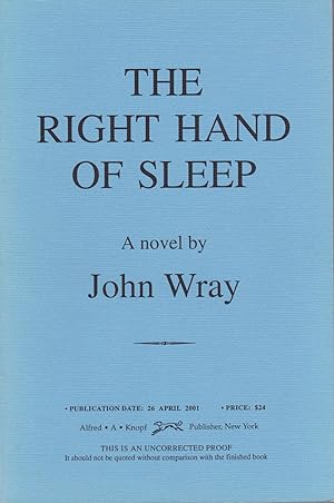 Seller image for THE RIGHT HAND OF SLEEP. for sale by Blue Mountain Books & Manuscripts, Ltd.