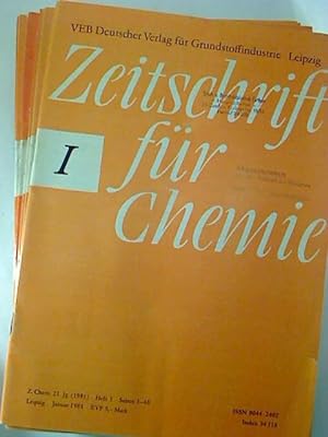 Zeitschrift für Chemie. - 21. Jg. / 1981, Nr. 1 - 12 (12 Einzelhefte)