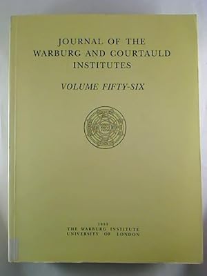 Journal of the Warburg and Courtauld Institutes. - Vol. 56.