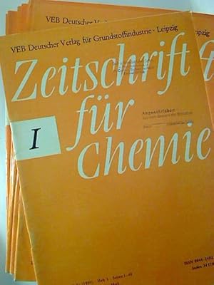 Zeitschrift für Chemie. - 20. Jg. / 1980, Nr. 1 - 12 (12 Einzelhefte)