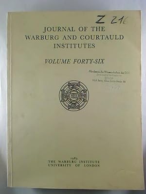 Journal of the Warburg and Courtauld Institutes. - Vol. 46.