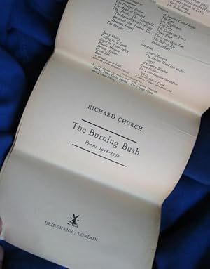 The Burning Bush: poems 1958-1966