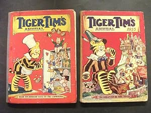Tiger Tim's Annuals 1952 & 1955 (2 volumes)