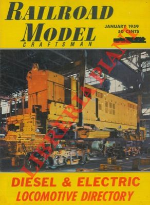 Railroad model craftsman.